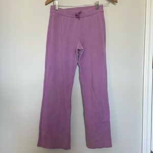Circo Purple Flared Sweatpants Sz L (10-12)